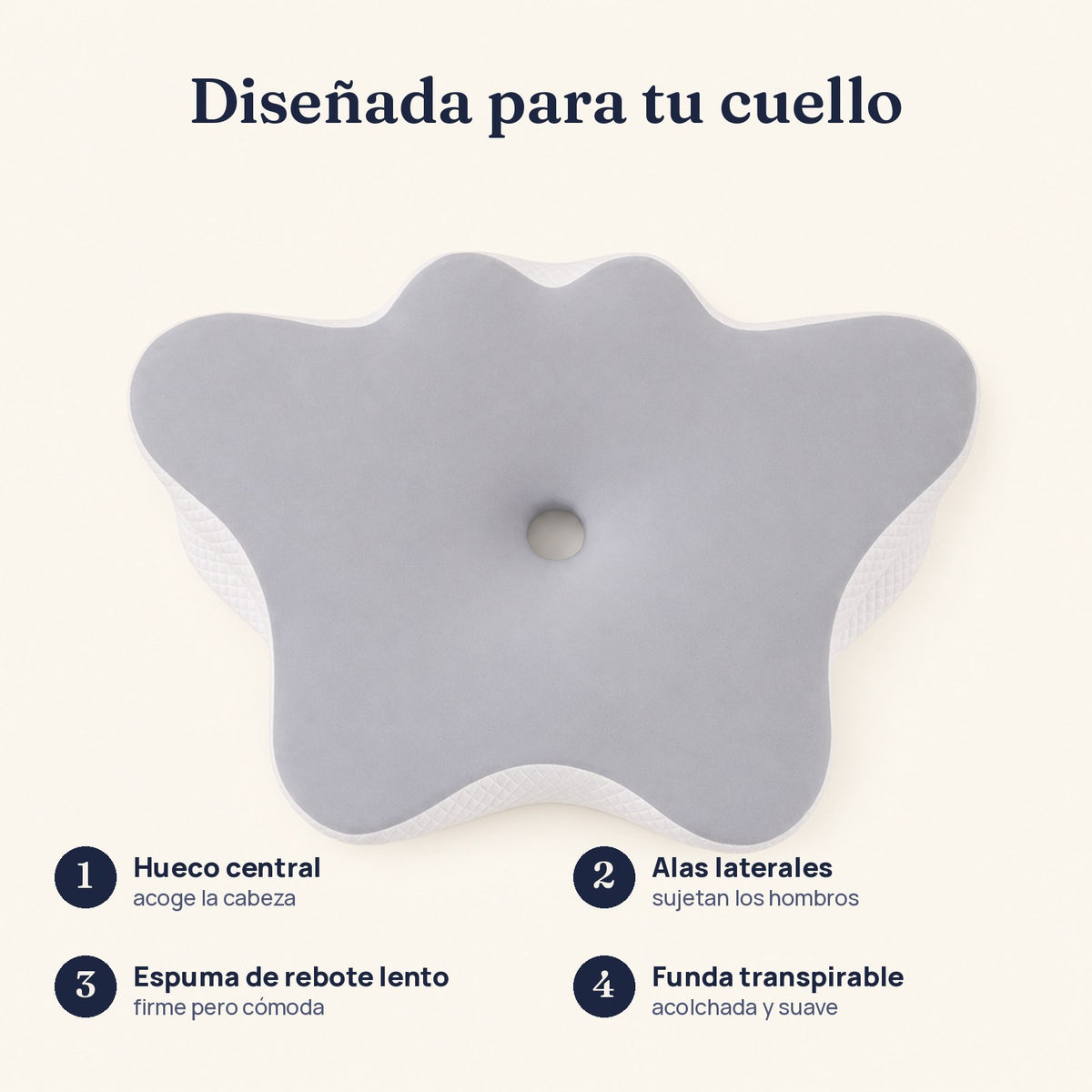 ButterflySleep™ Almohada Cervical Mariposa